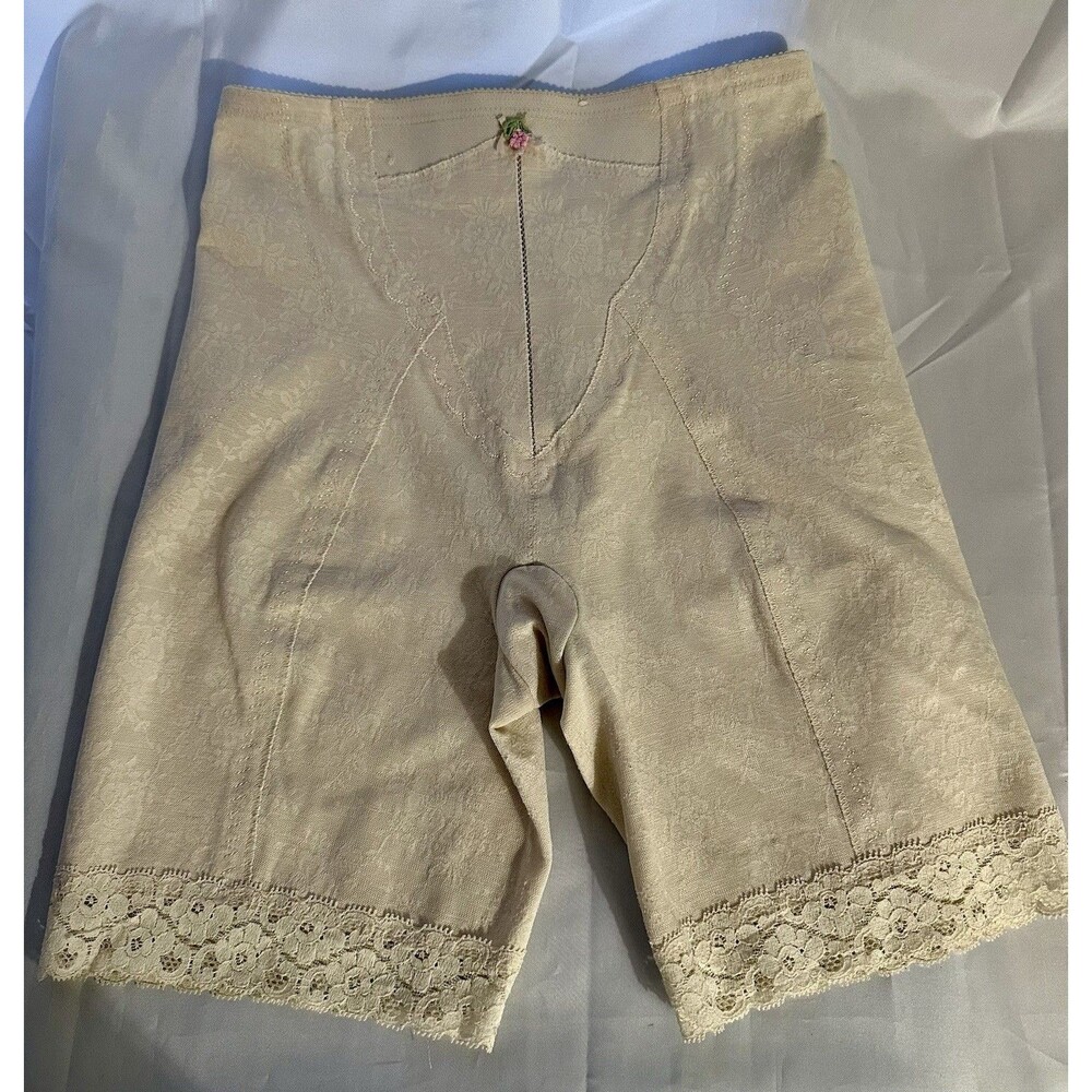 🖤Vintage Japanese Panty Girdle Long Leg High Waist 24” Japan Body Fashion